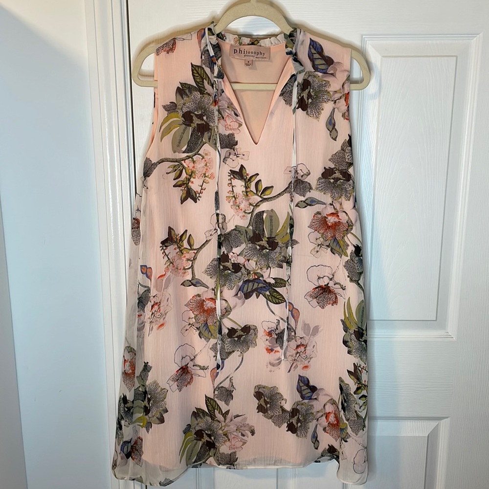 Philosophy dress size small double layered